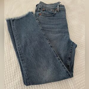 Madewell The Perfect Vintage Crop Jeans👖